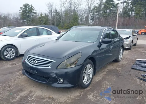 2010 Infiniti G37X from USA, damaged, VIN JN1CV6AR2AM460384